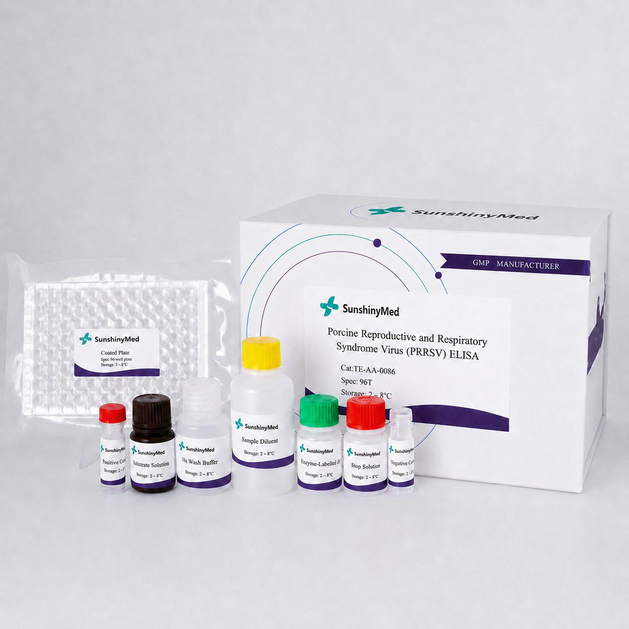 Porcine Reproductive & Respiratory Syndrome Virus Antibody Detection Kit