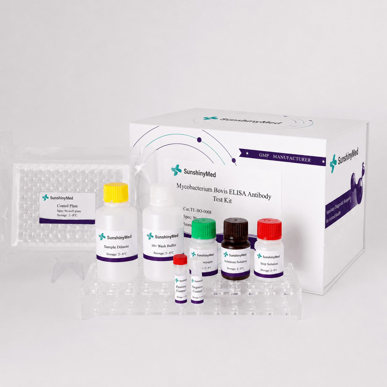 Bovine Mycobacterium bovis Antibody ELISA Kit